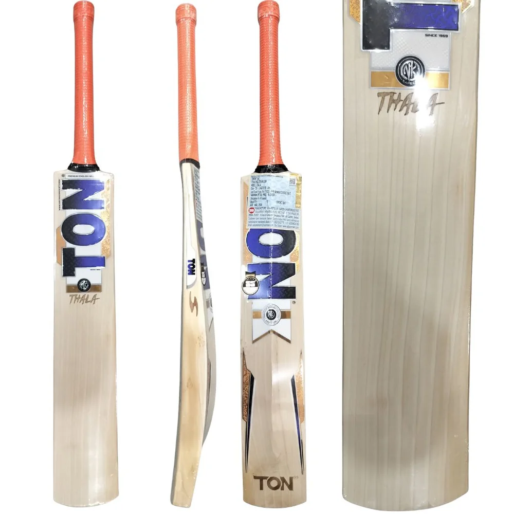 SS TON Thala English Willow Cricket Bat (Standard Size Short Handle)