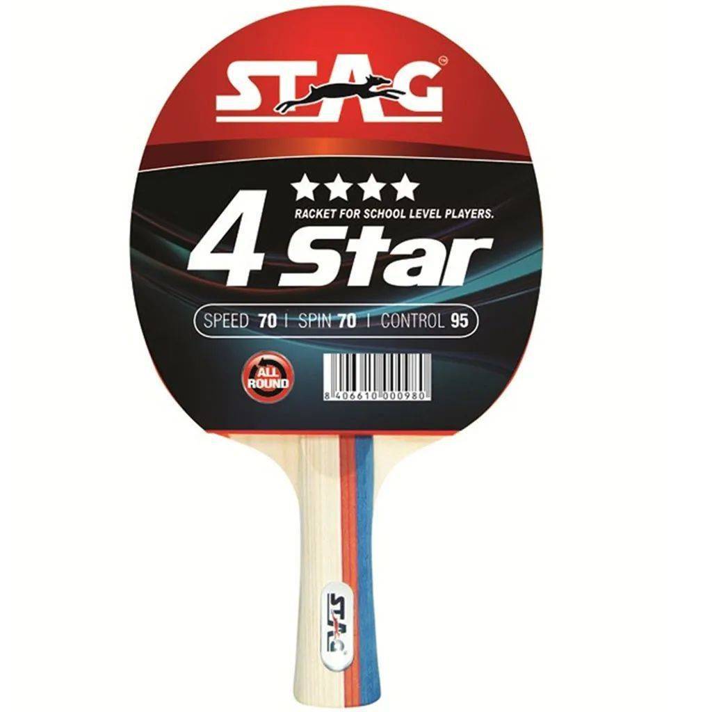Stag 4 Star Table Tennis Racquet