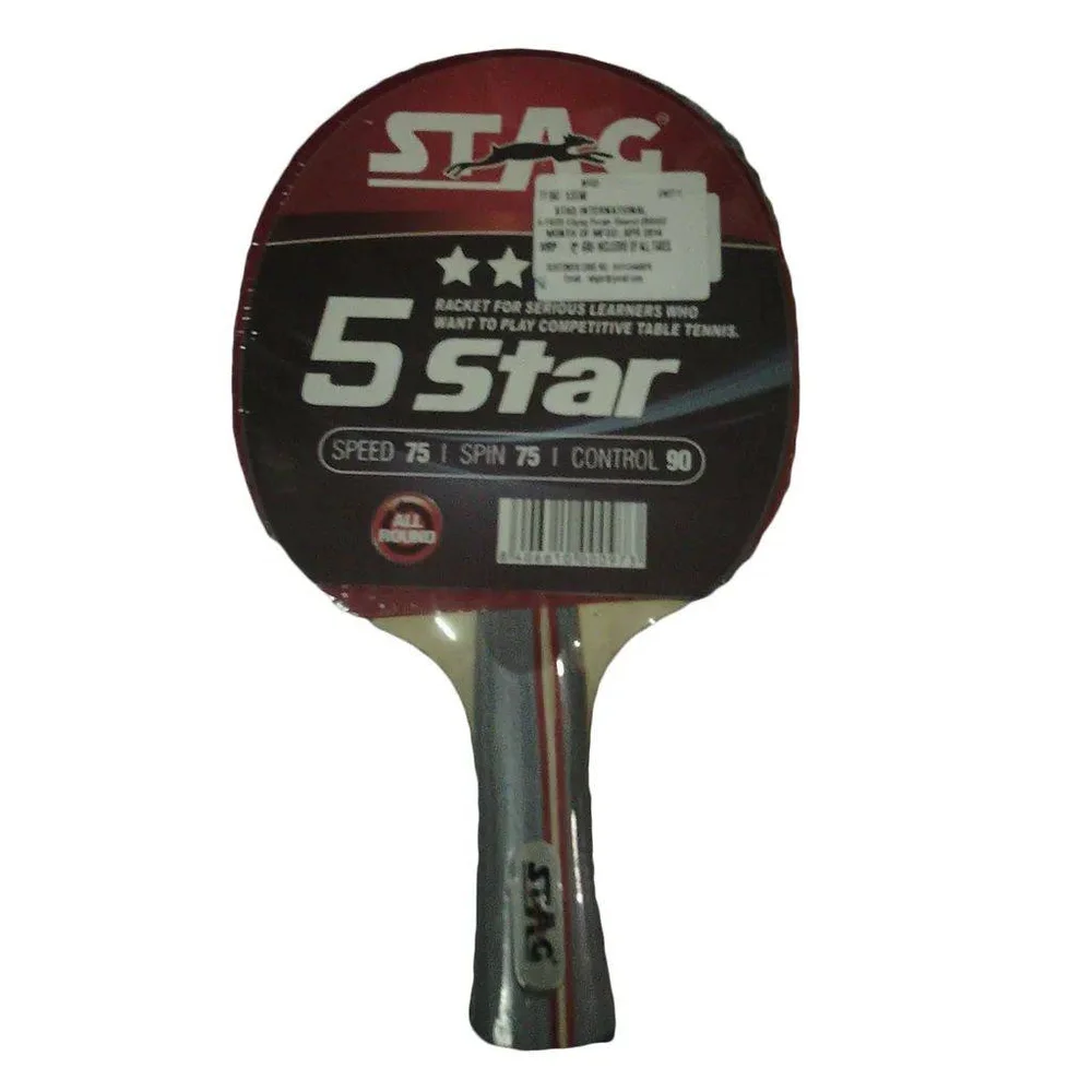 Stag 5 Star Table Tennis Racquet