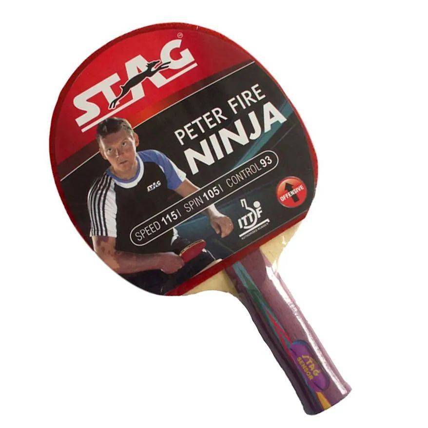 Stag Peter Fire Table Tennis Racquet