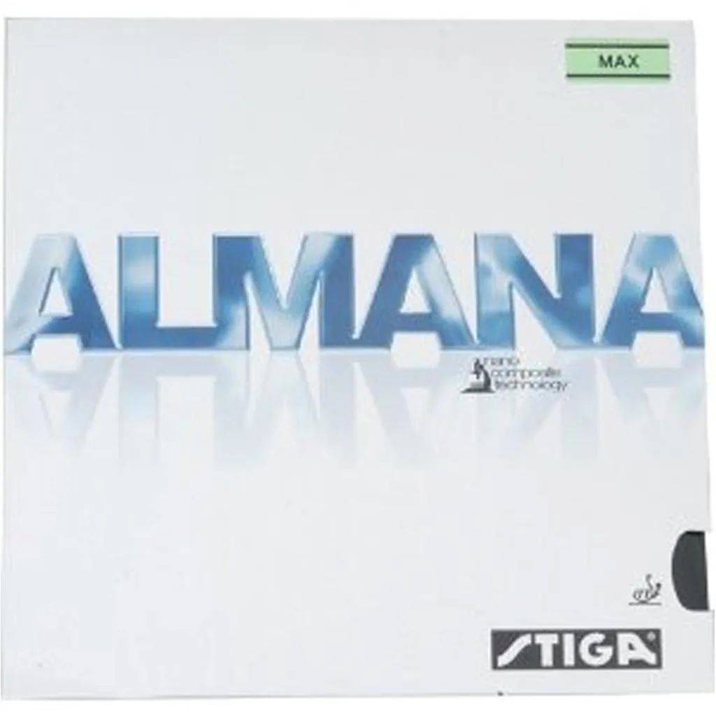Stiga Almana Sound Table Tennis Bat Rubber Red color