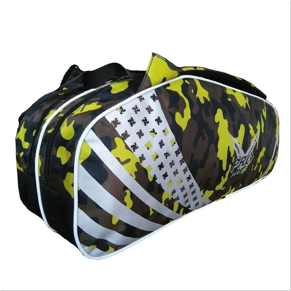 Thrax Pro series Badminton Kit Bag Military Yellow