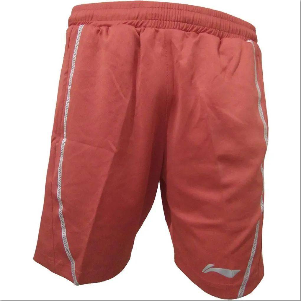LiNing MS999 Badminton Shorts Red Size Large