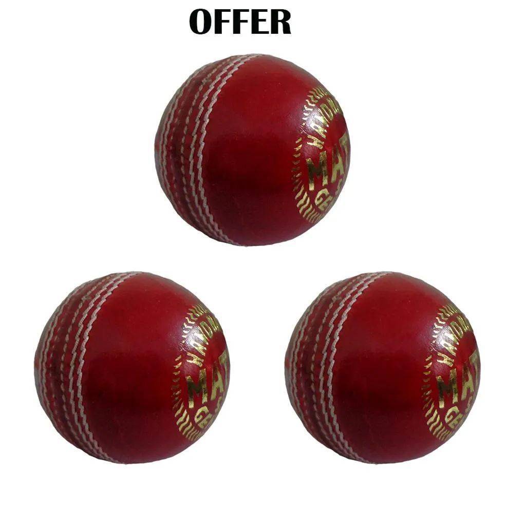 Thrax Match Cricket Ball 3 Ball Set