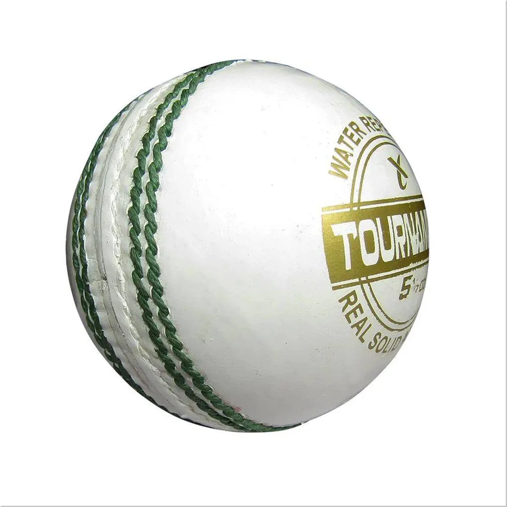 Thrax Tournament White Cricket Ball (Set of 6)