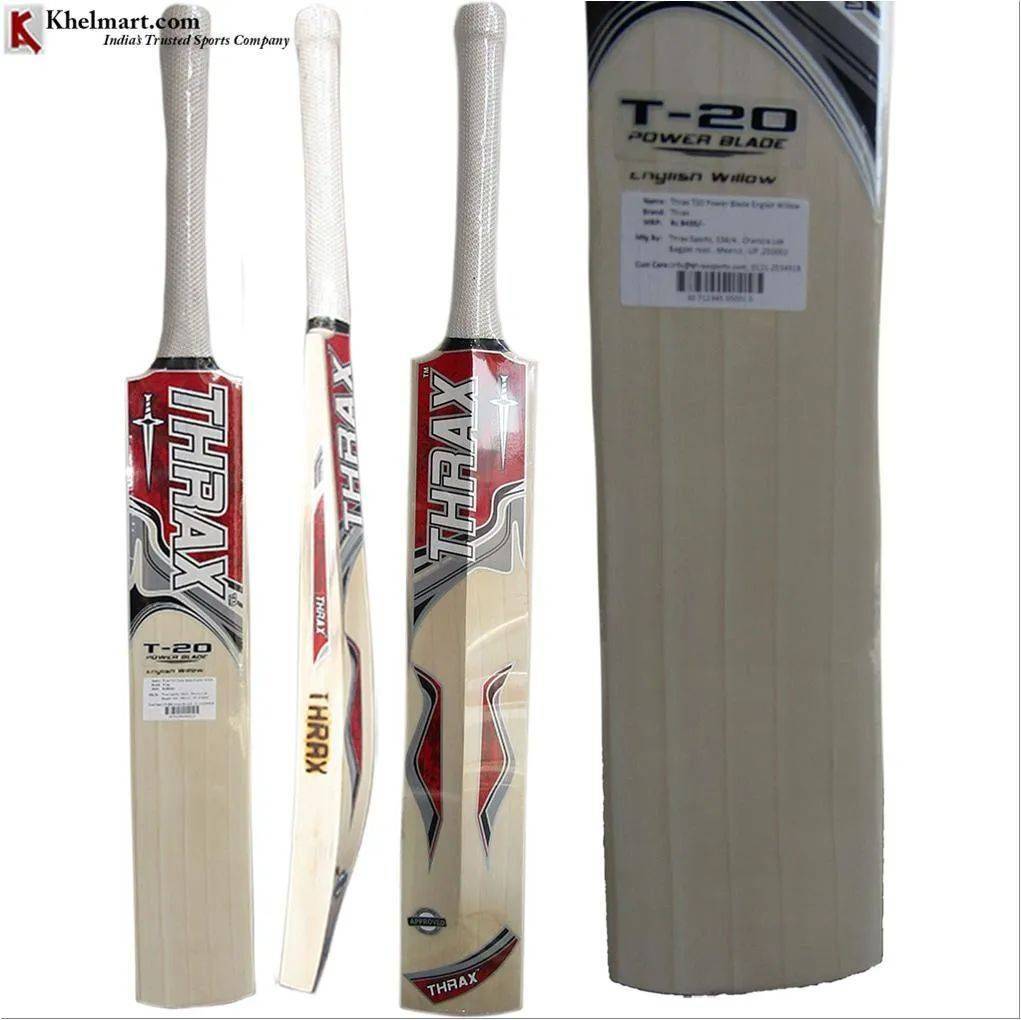 Thrax T 20 Power Blade English Willow Cricket Bat