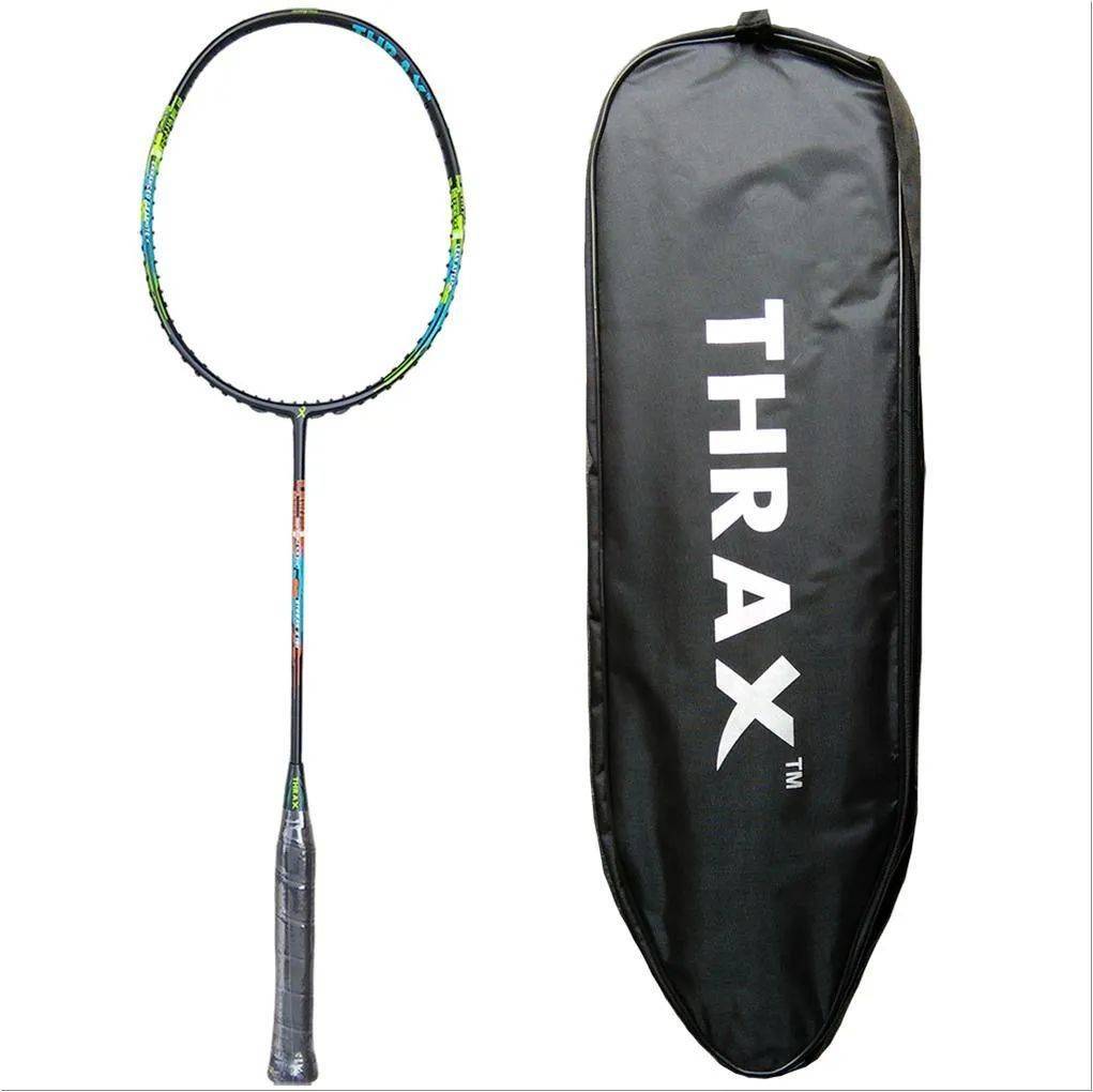 Thrax Streak X 101 82Gms weight 30 Lbs Tension Badminton Racket UnStrung