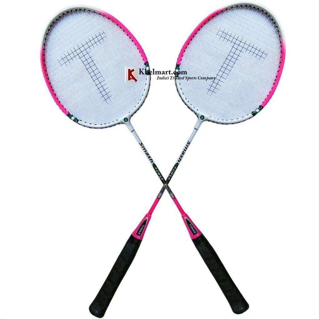 Set Of 2 Thrax Smash Power 2000 Badminton Racket