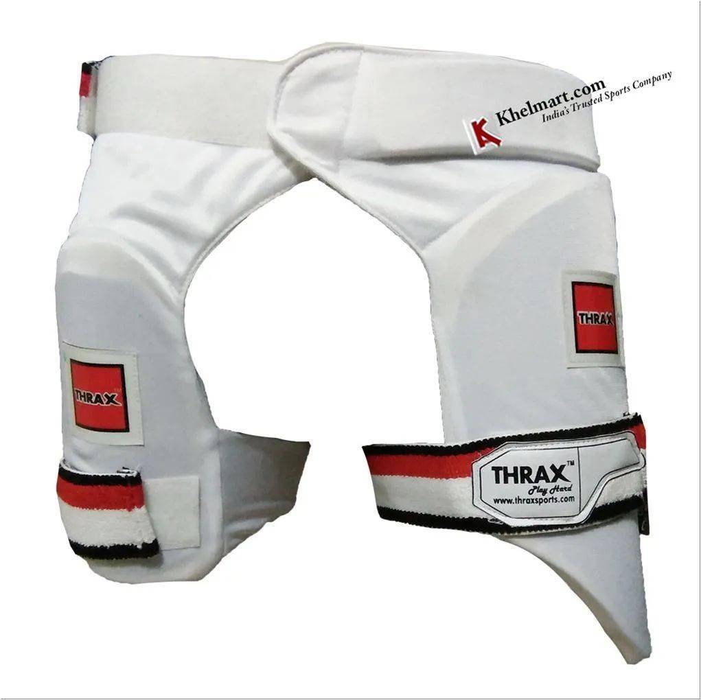 THRAX Thigh Guards Combo White Left Hand