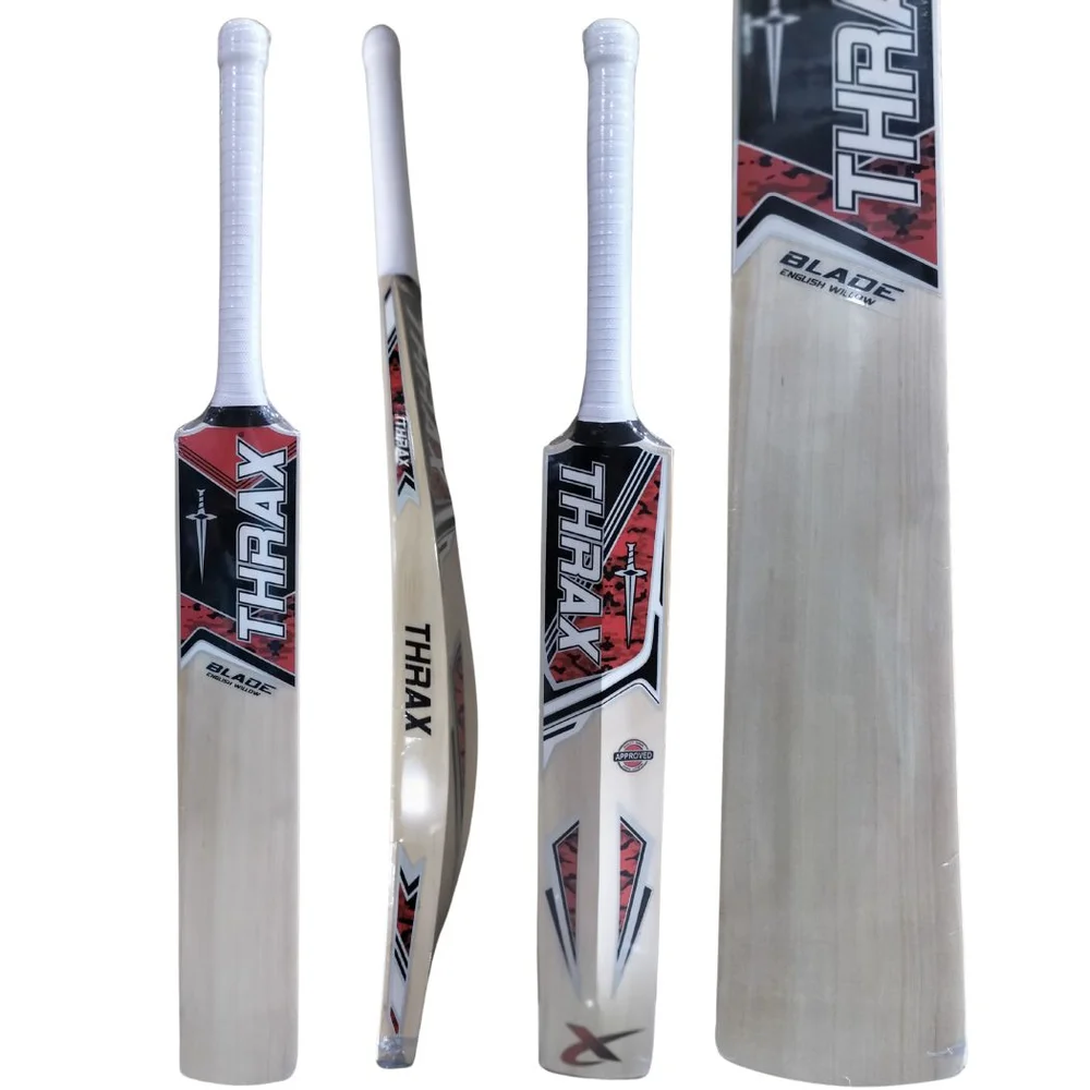 Thrax Blade English Willow Cricket Bat (Standard Size  Short Handle)