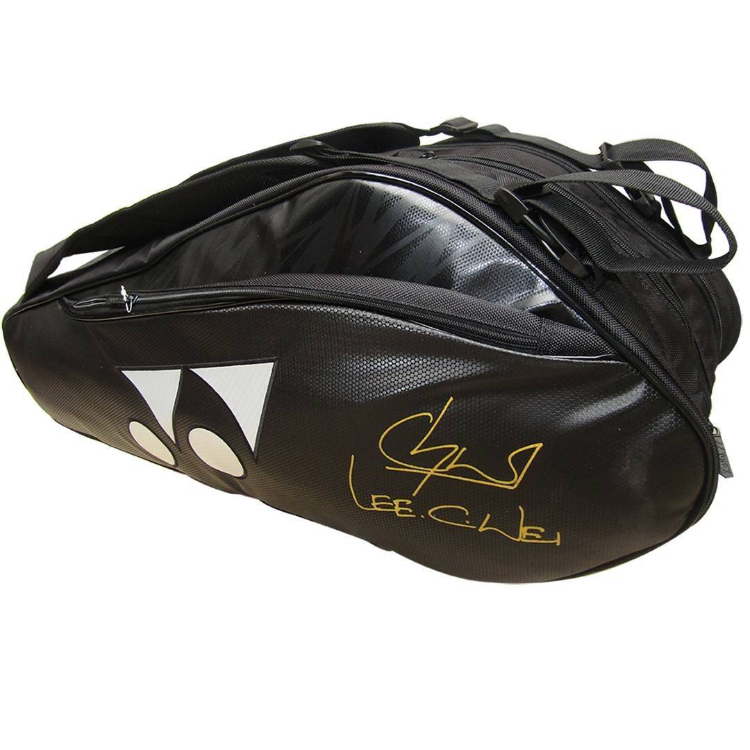 YONEX SSS-3D-Q014-2226-BT6-S Badminton Kit Bag - (Black-Silver)