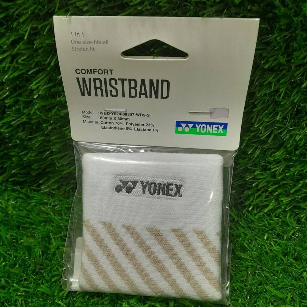 Yonex WBD Y024 08507 WB5 S Wristband Set of 2 (Assorted Color)