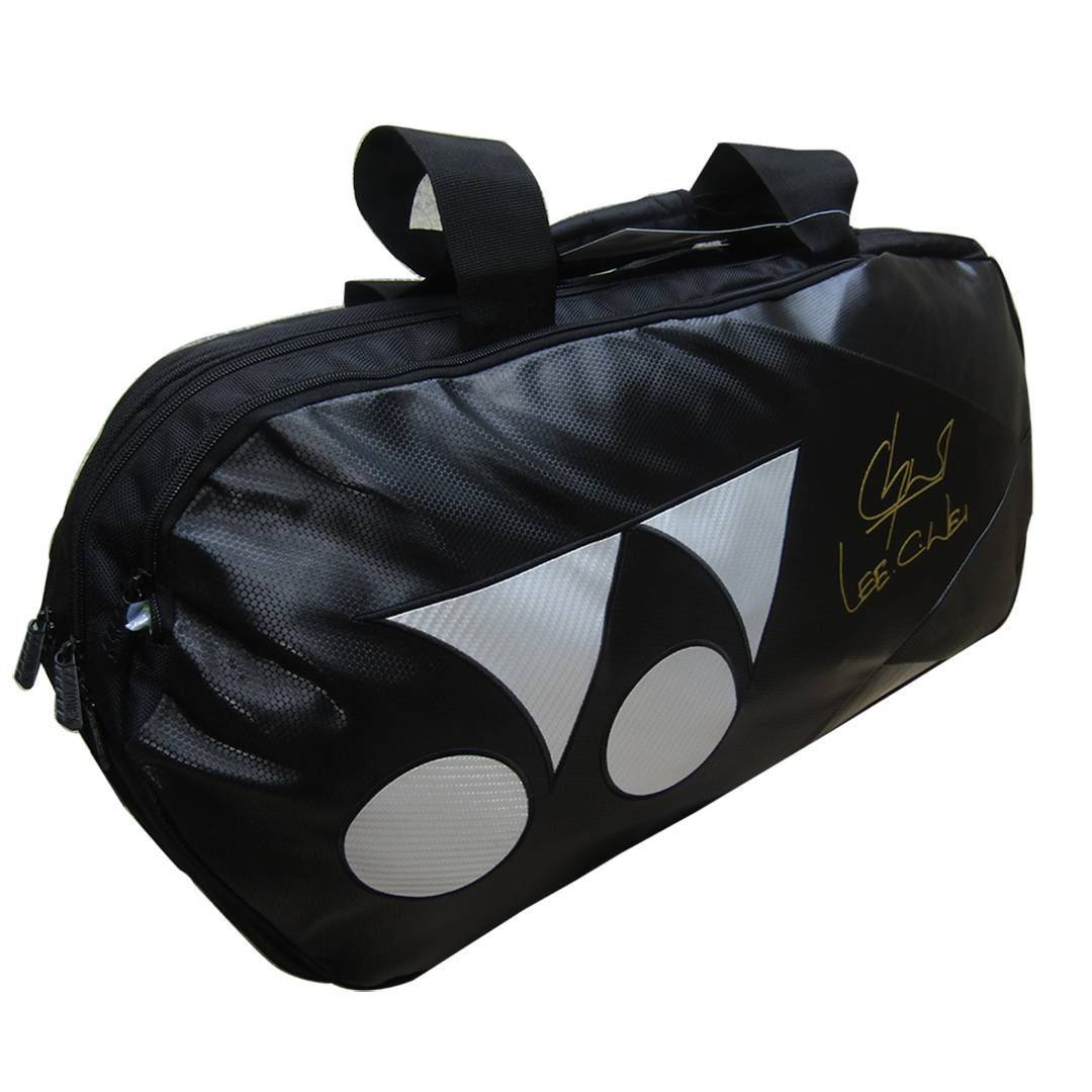 YONEX SSS-3D-Q014-2231W-S Badminton Kit Bag - (Black - Silver)