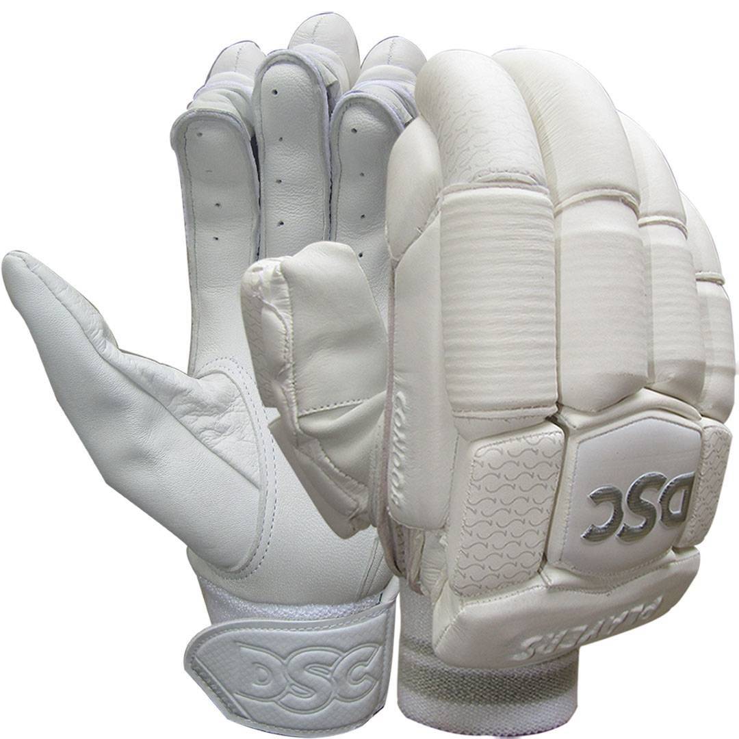 DSC Condor Pro Cricket Batting Gloves White