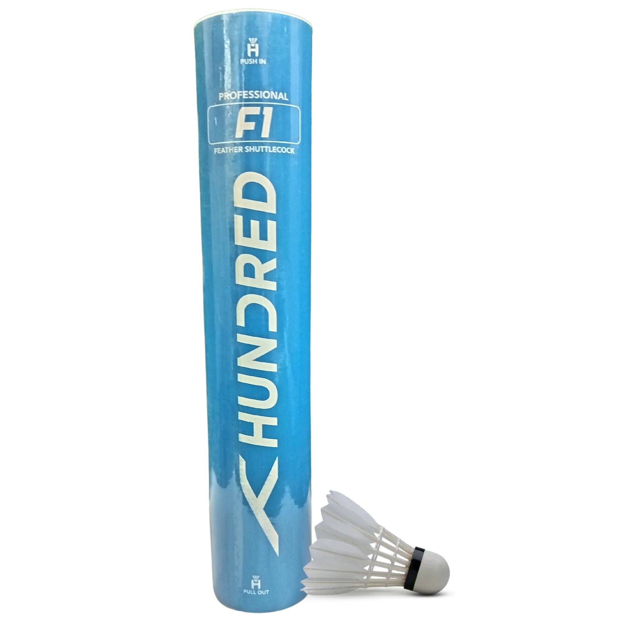 Hundred F1 Feather Shuttlecock