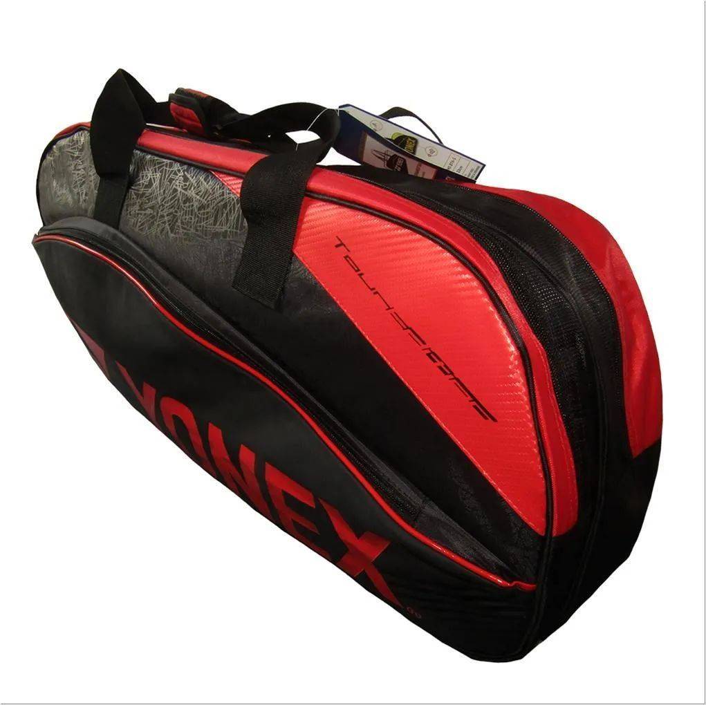 Yonex SUNR 9631 MS BT6 S Badminton Kit Bag Black Red