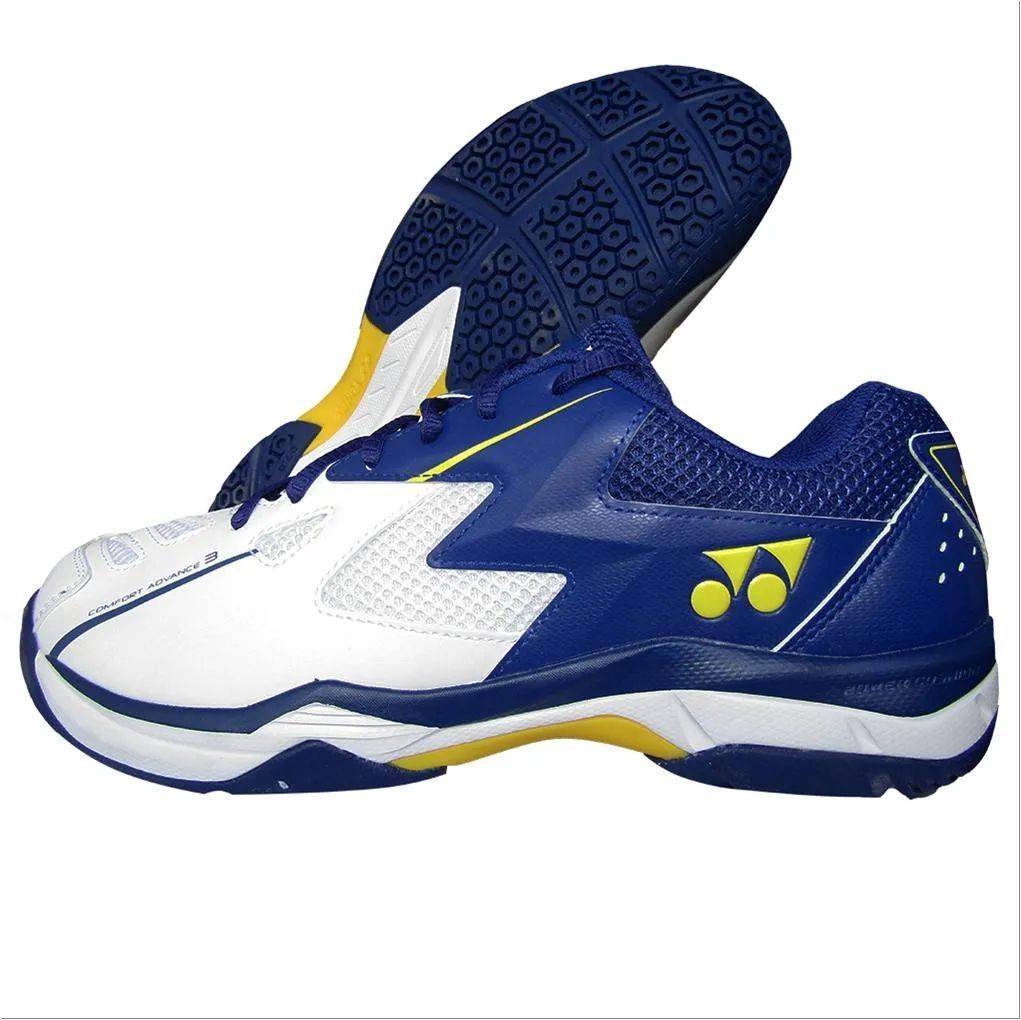Yonex Comfort Advance 3EX Badminton Shoes White Blue