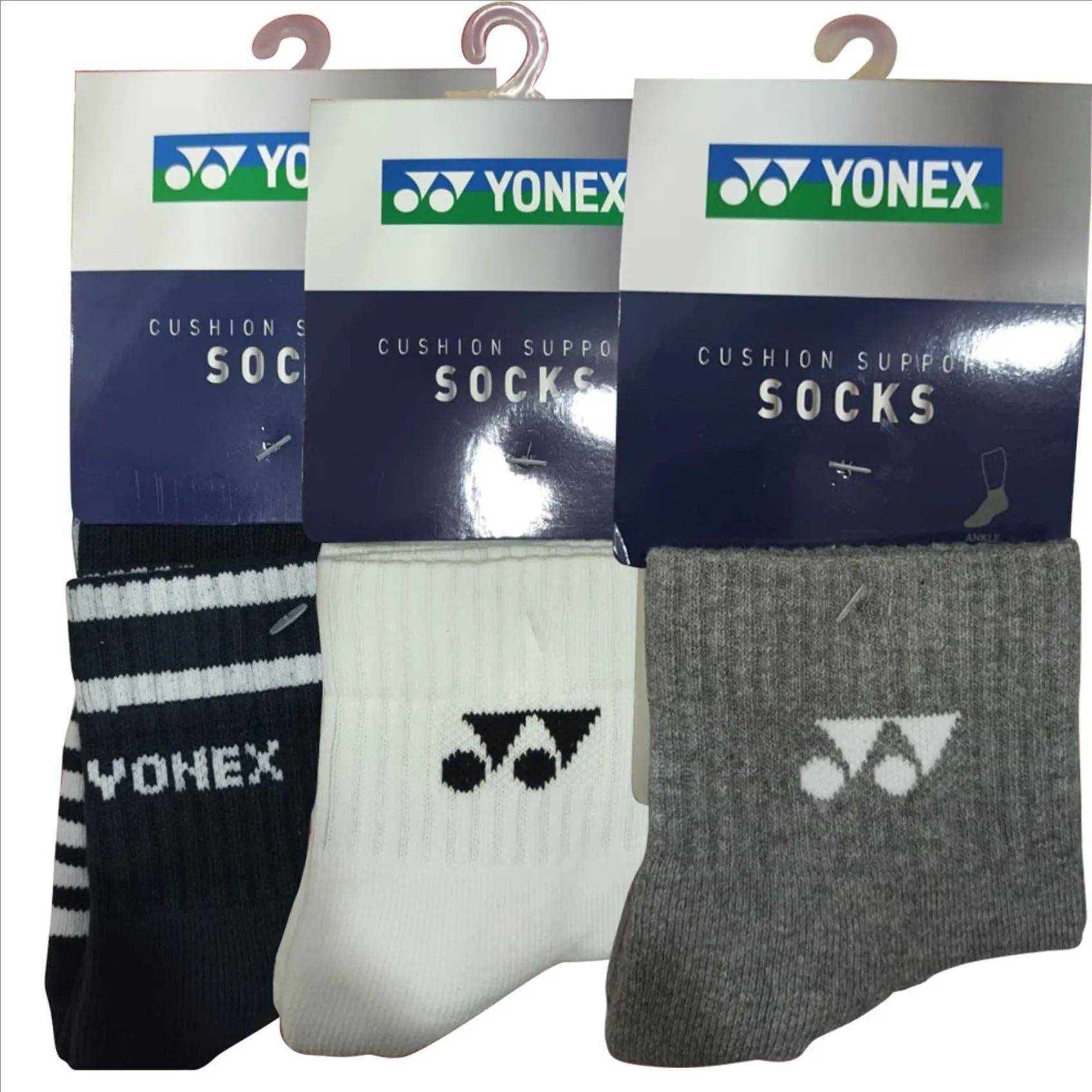 Yonex SKS SIS 2158A Ankle Badminton Socks Set of 3 