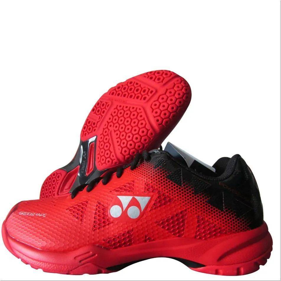 Yonex Power Cushion SHB 50 EX Badminton Shoes Red Black