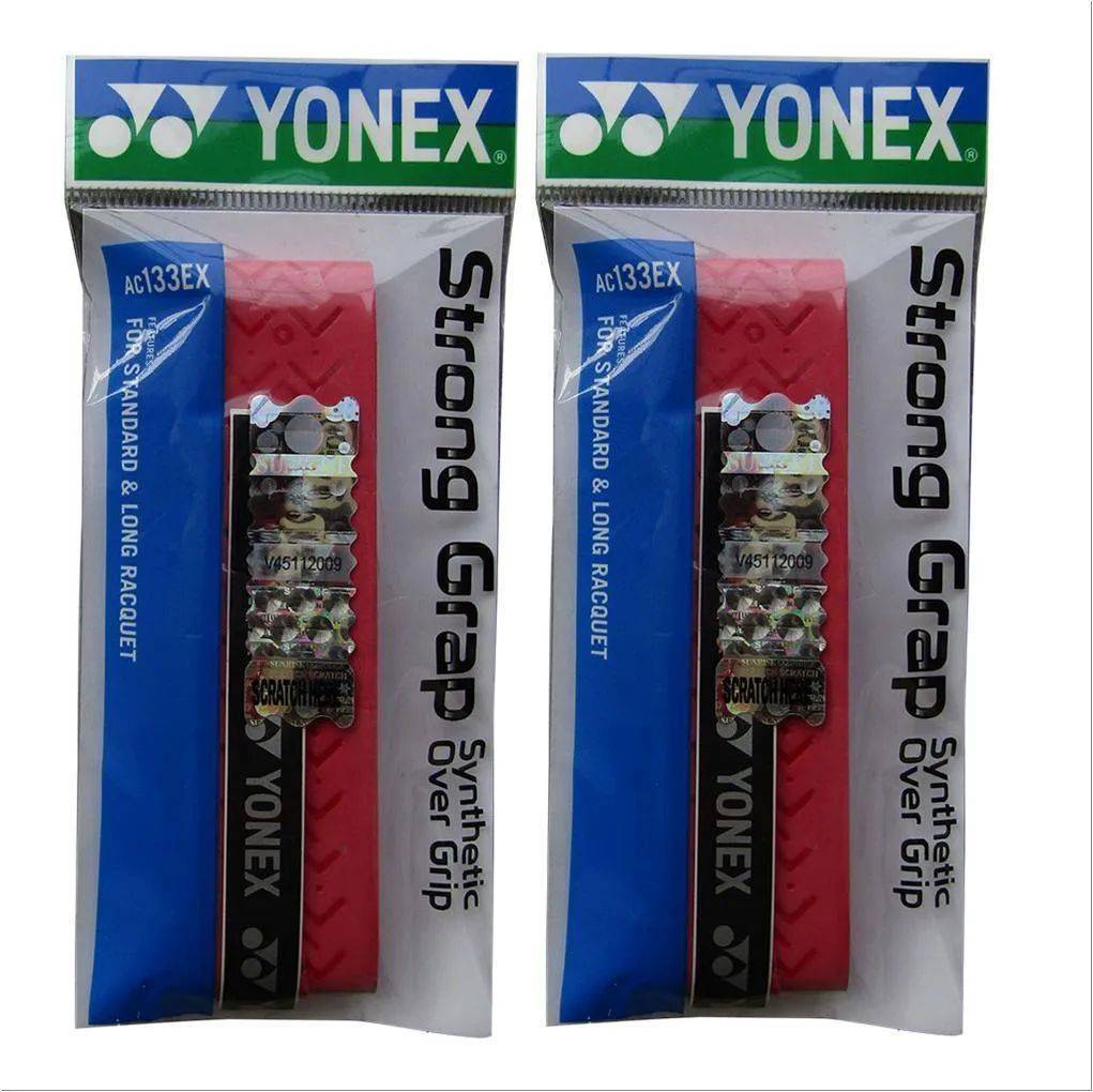 Set of 2 Yonex AC133EX Strong Grap Badminton Grip
