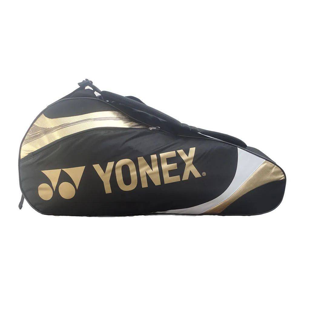 Yonex 7326 TG BT6 Black Gold Badminton Kit Bag
