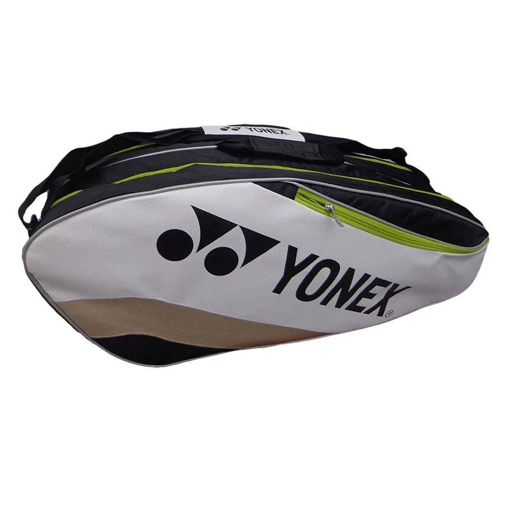 Yonex PPO8 BT6 Badminton Kit Bag White and Black