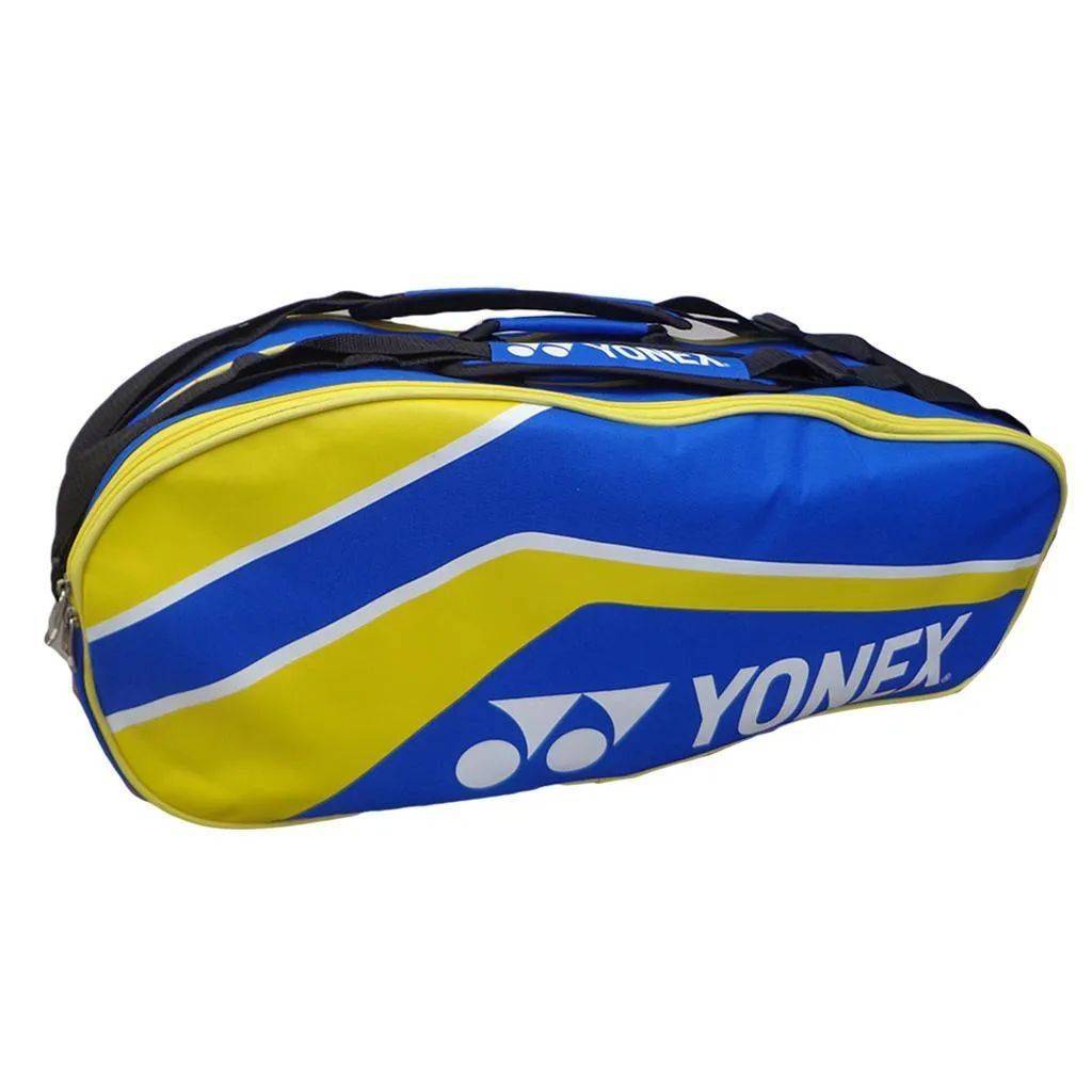 Yonex PY/O4 BT6 Badminton Kit Bag Blue and Yellow