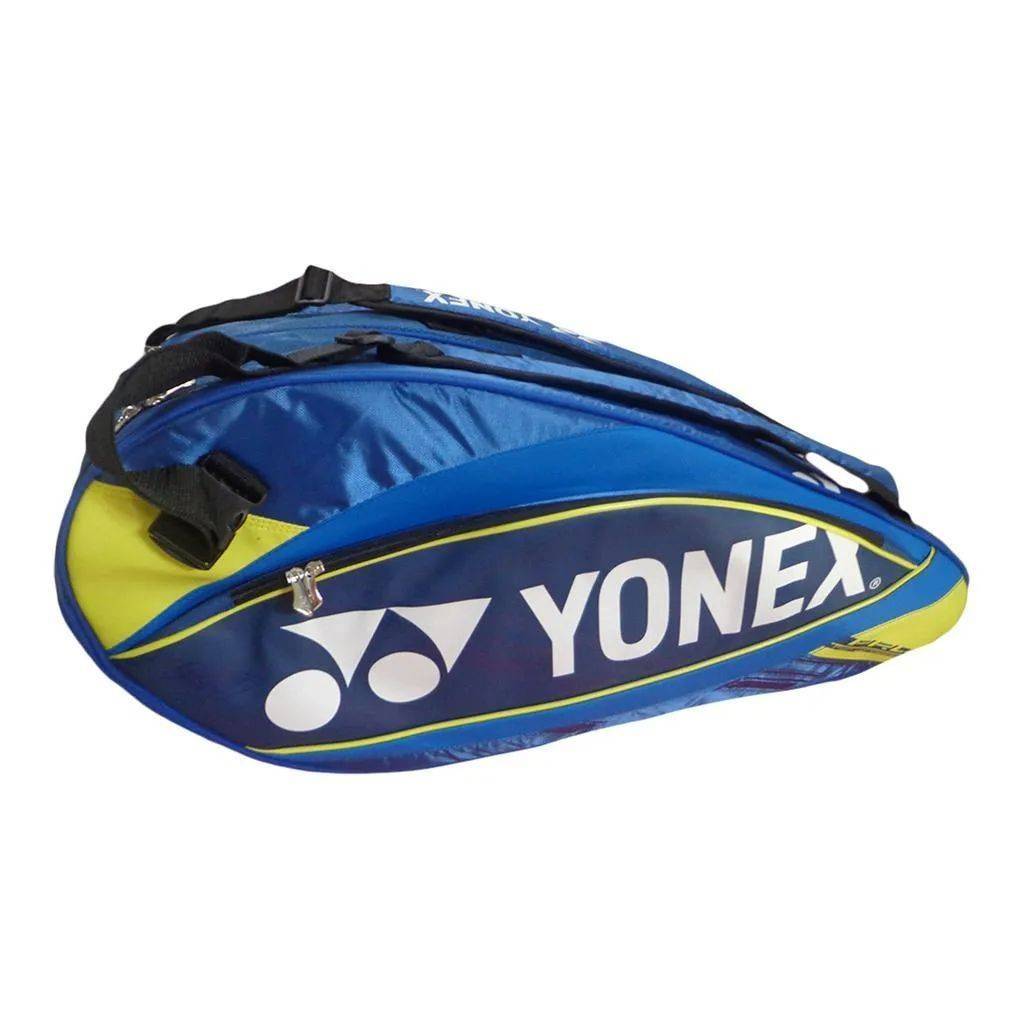 YONEX SUNR 9526 TG BT6 Badminton Kit Bag Blue and Yellow