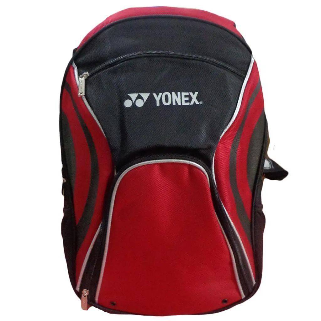 YONEX KNH02 Bag Pak Badminton Kit Bag Black and Red