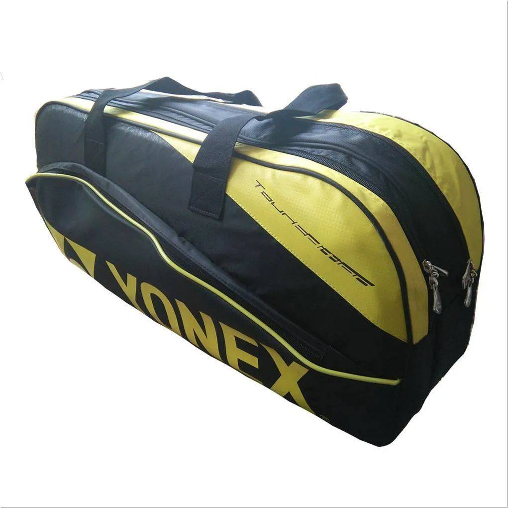 YONEX SUNR 2018 Badminton Kit Bag Black and Yellow