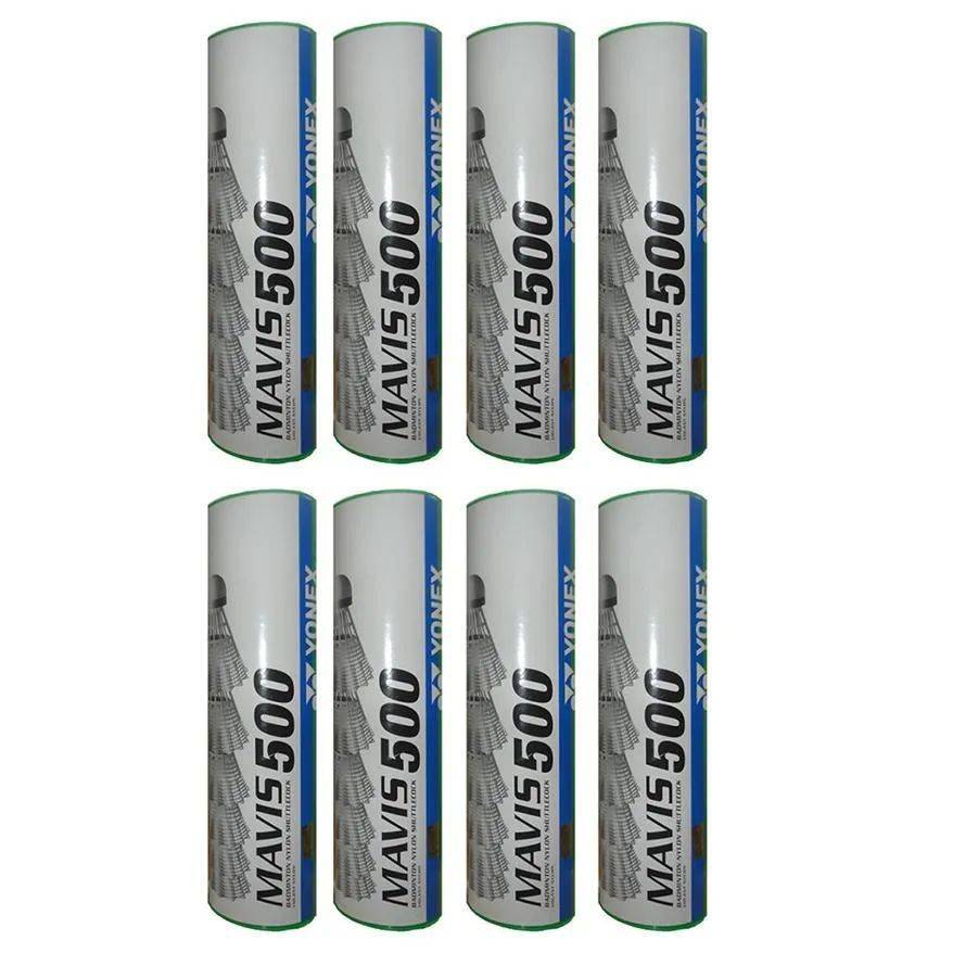 YONEX Mavis 500 Nylon Shuttlecock 8 Boxes