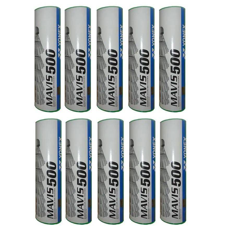 YONEX Mavis 500 Nylon Shuttlecock 10 Boxes