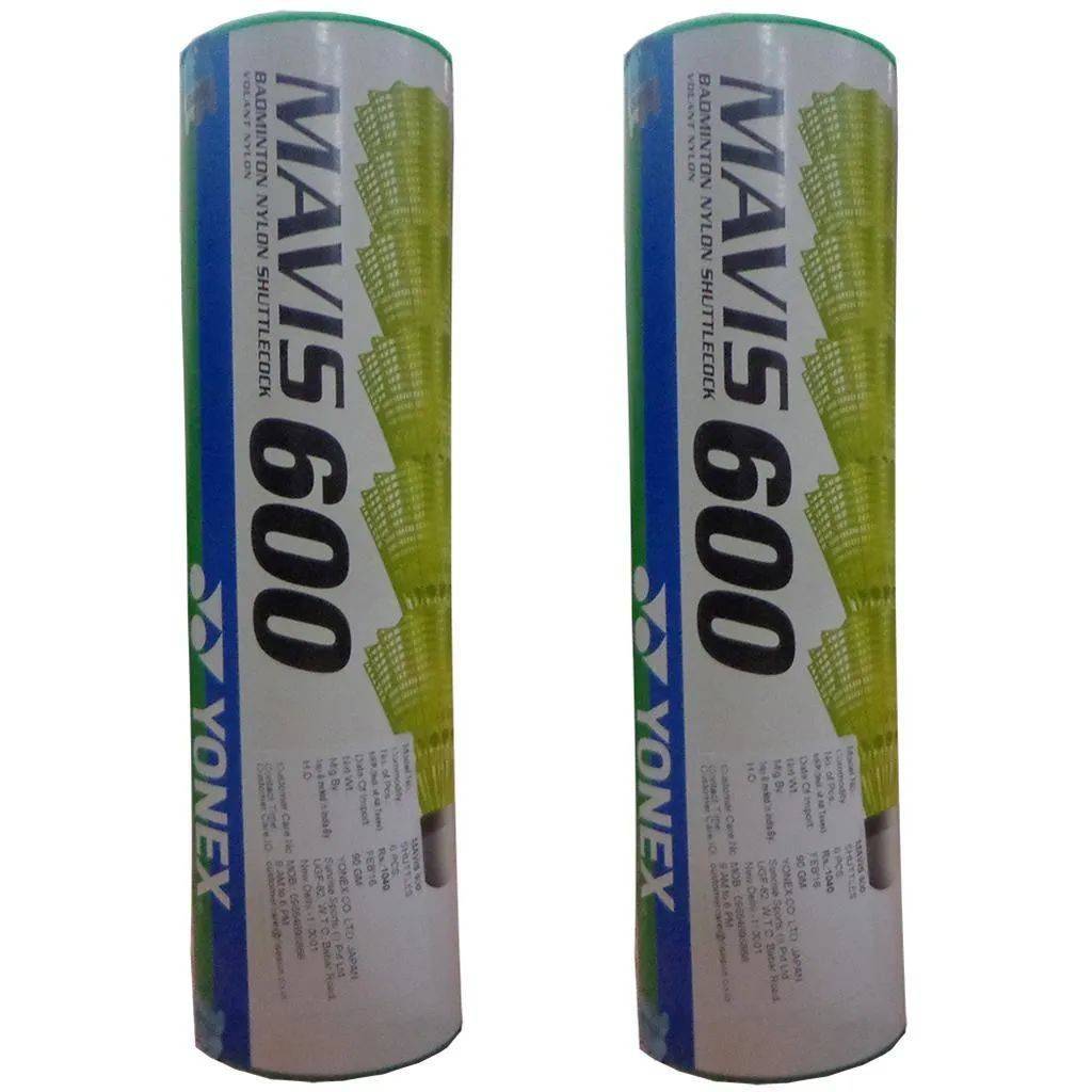 Yonex Mavis 600 Badminton Shuttlecock 2 Boxes