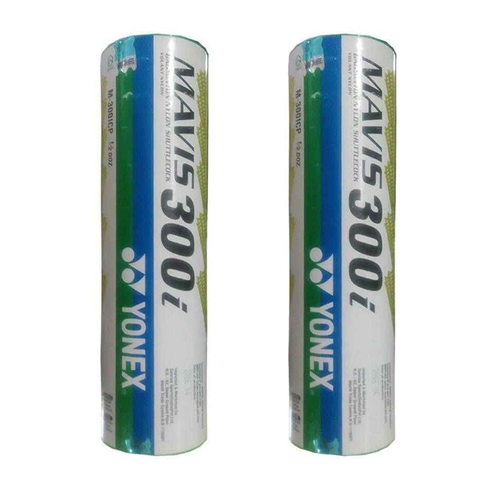YONEX Mavis 300 i Nylon Shuttlecock 2 Boxes