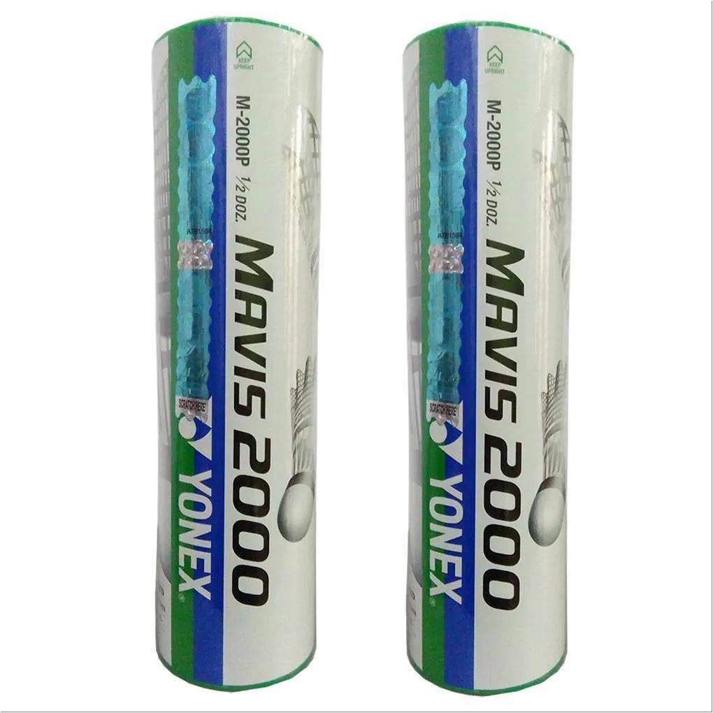 Yonex Mavis 2000 Nylon White Badminton Shuttlecock 2 Boxes