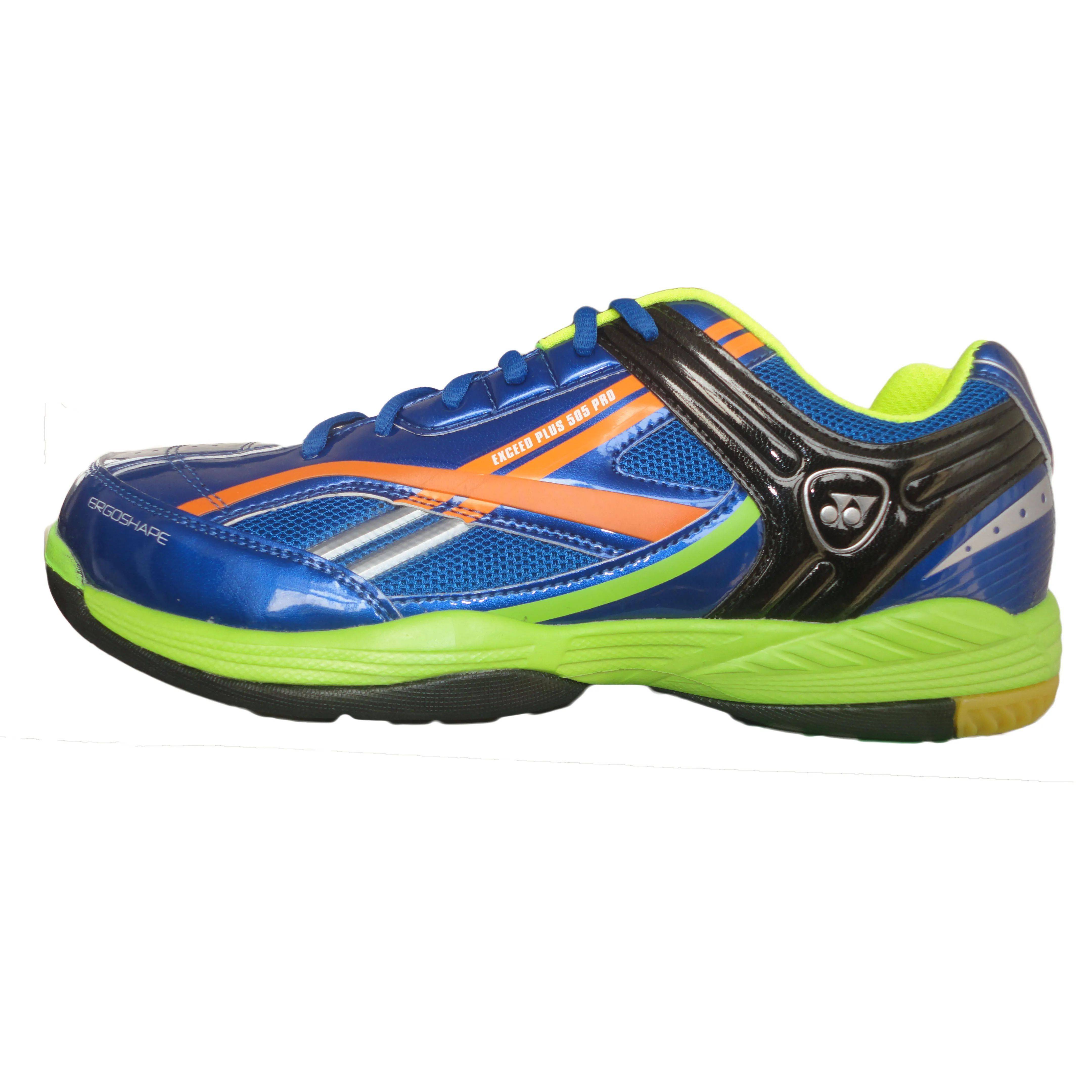 Yonex Exceed Plus 505 Pro Badminton Shoe Black Blue and Orange