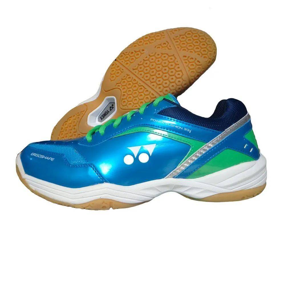Yonex Badminton Shoes SHB 33 IEX Blue and Green