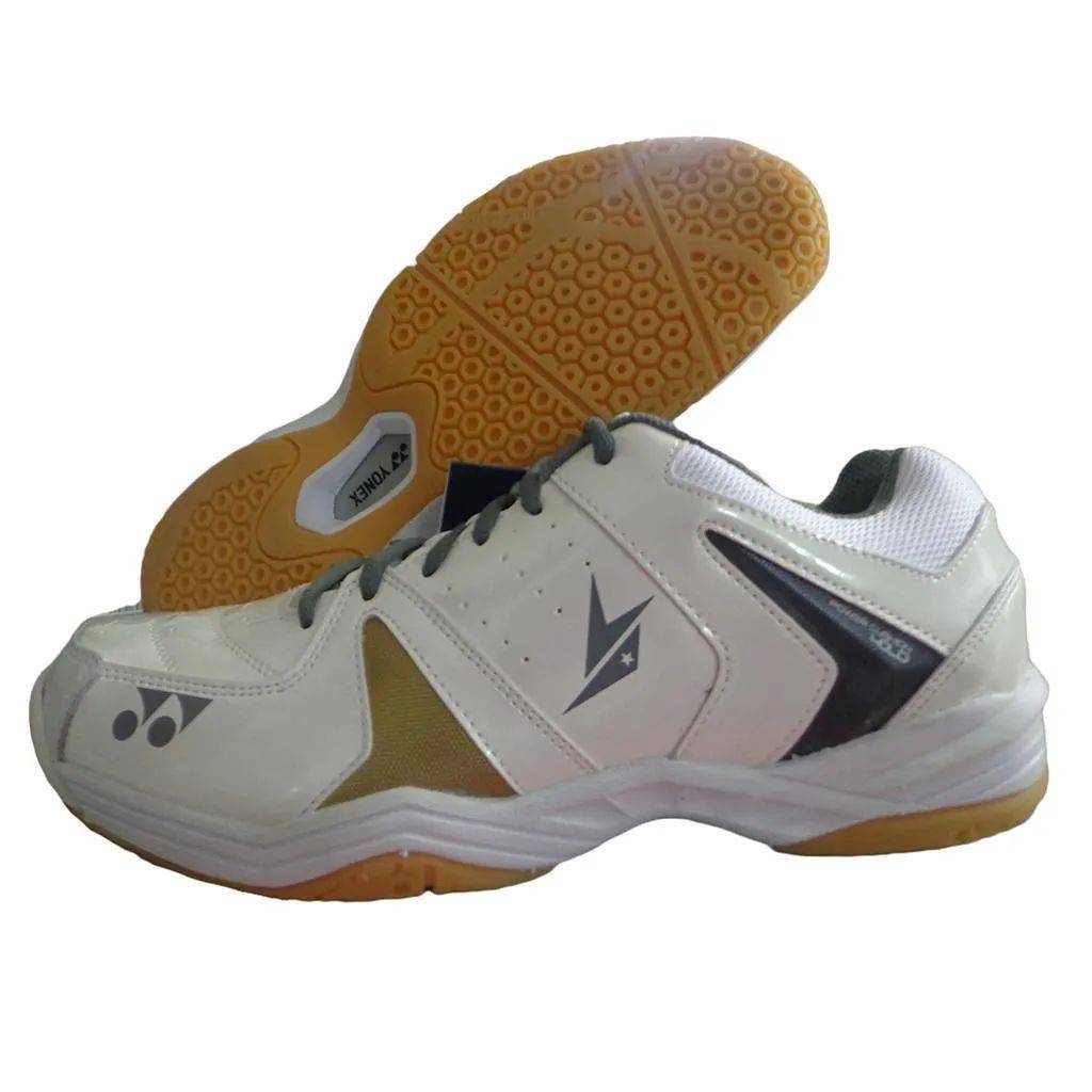 Yonex SHB 40 LD Badminton Shoes White and Yellow