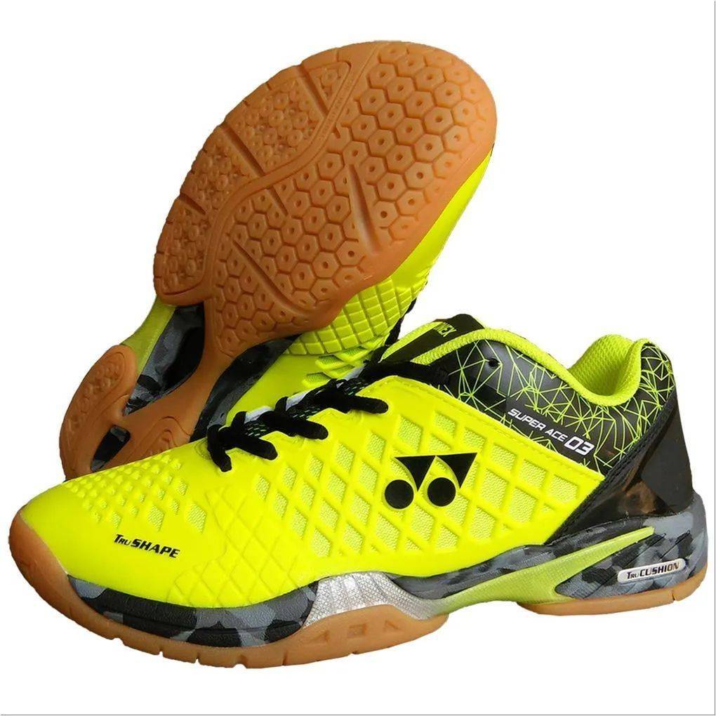 Yonex Super ACE 03 Badminton Shoes Lime and Black