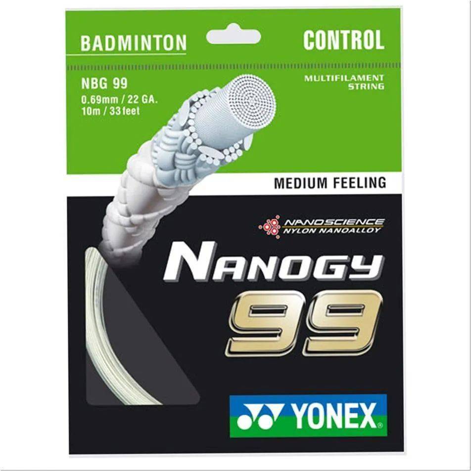 Yonex NBG 99 Badminton Racket String set of 10