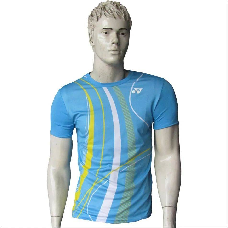 Yonex RM S092 1796 COC19 S Badminton T Shirt Norse Blue Medium Size