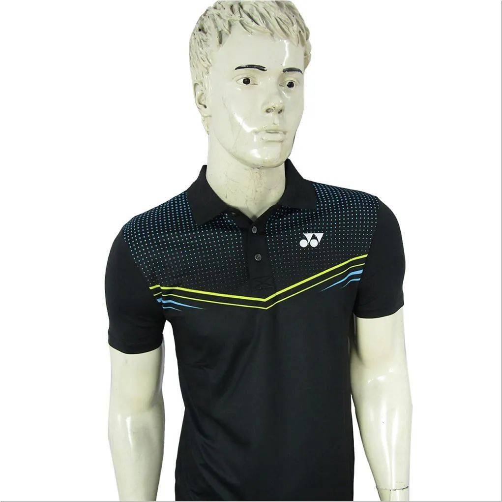 Yonex PM G017 1263 278P 18 S Badminton T Shirt Black Size S