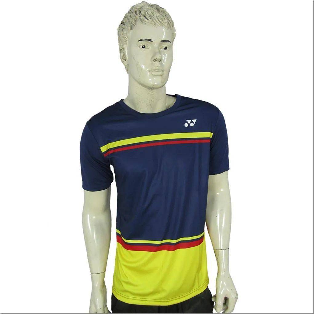 Yonex RM S092 1792 COC19 S Badminton T Shirt Patriot Blue ButterCup Size XL