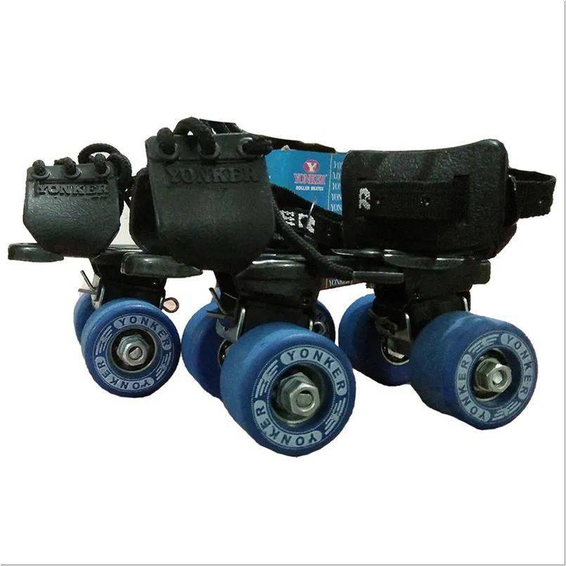 Yonker Tenacity Junior Roller Skates Black and Blue