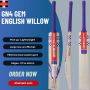 Gray Nicolls GN4 GEM English Willow Cricket Bat Size SH