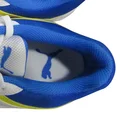 Puma 22.2 Spike Cricket Shoes White Yellow Blaze Blue
