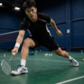 Thrax Court Power 005 Badminton Shoes White Silver Navy 