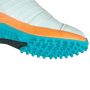 Thrax Hoop Cricket Rubber Stud Cricket Shoes White Blue Orange