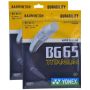 Yonex BG 65 Ti Badminton Racket String 2 Sets