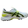 Asics Gel Gully 7 Cricket Spike Shoes Colour White Safety Yellow 